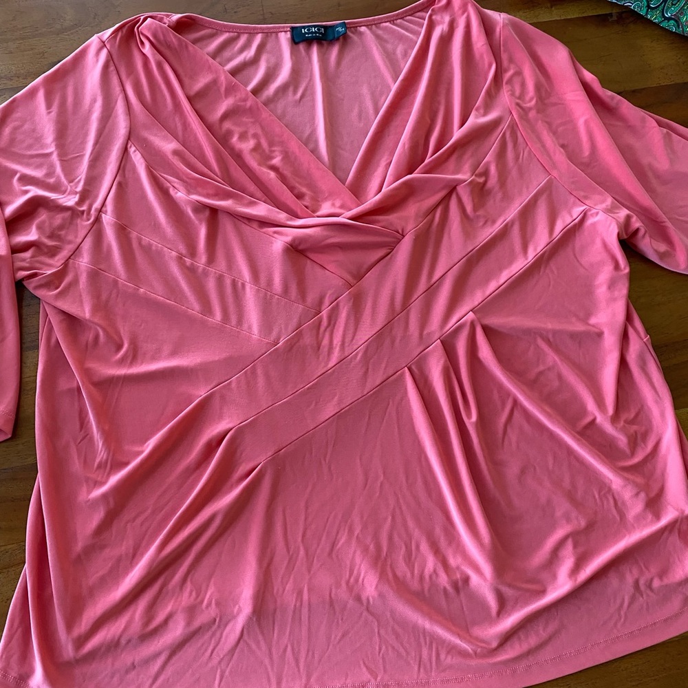 Igigi wrap blouse